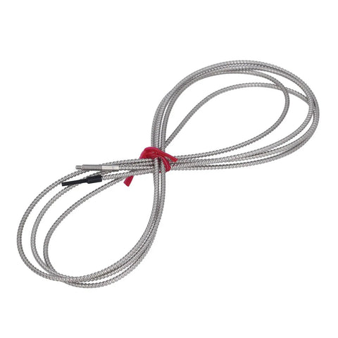 Two Pack Transmissive Fiber Optic Sensor Built For Brutal Heat With 0 To 2100mm Detection Range And 300C Temp Tolerance Ideal Replacement For FU 84C In Industrial Automation silver braided sensor cables with connectors