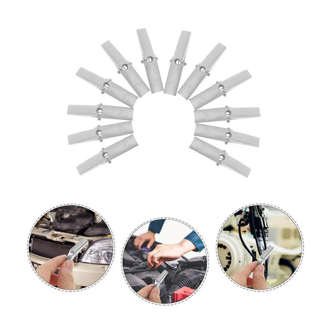 Set of Heavy Duty Galvanized Iron Drywall Anchors With Wing Nut Toggle Bolts Kit For Hollow Walls Easy Install