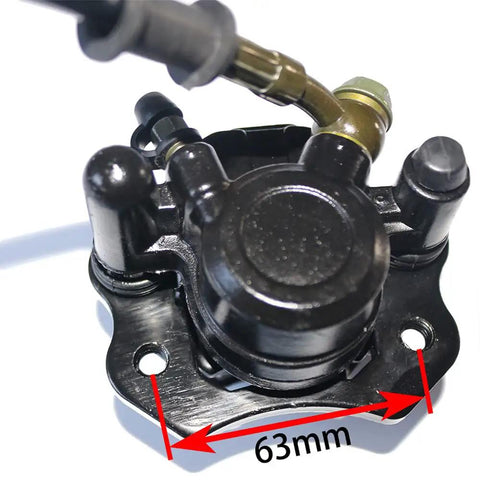 Heavy Duty Hand Operated Hydraulic Disc Brake Master Cylinder Caliper Compatible With Taotao Roketa Sunl Chinese Quad Bikes 50cc 70cc 90cc 110cc 125cc 150cc ATVs Buggy