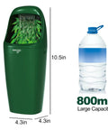 Automatic Reptile Water Dripper Keeps Your Herp Squad Properly Quenched With A Smooth Chameleon Drinking Fountain and steady drip system, size comparison with 800ml water bottle.