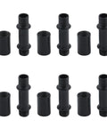 Badass Black Straight Pipe Lamp Stem Extension Rod Kit One Point Five Seven Inches With Connector, black pipe extensions.
