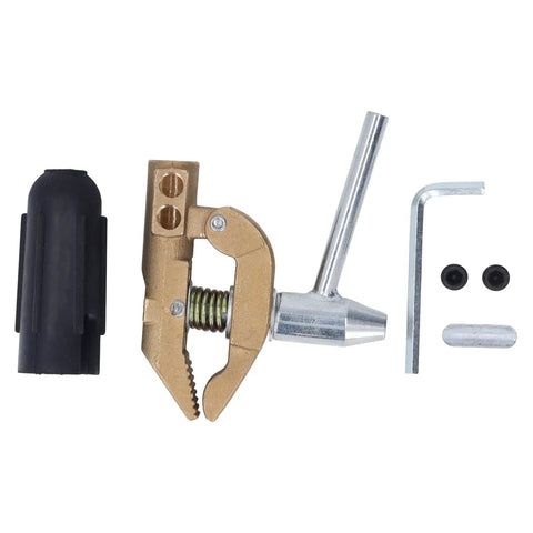 Heavy Duty Brass Welding Ground Clamp With 800 Amp Capacity And Huge 32mm Jaw Opening disassembled parts and accessories.