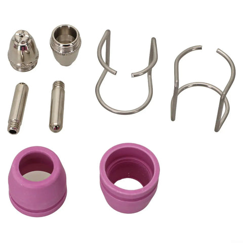 Pro Grade Plasma Cutter Consumables Kit 26 Pieces With Nozzles Electrodes Tips And Brackets For LTP5000D LTPDC2000 LTPAC2500 Models