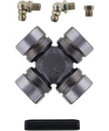U Joint Front Axle Inner Replacement For Polaris ATP 330 4x4 2004 2005 with fittings and grease nipple