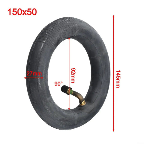 Inner Tube And Outer Tire For 6 Inch 150X50 Small Surfing Electric Skateboard Wheels Wearproof Rubber Replacement Part
