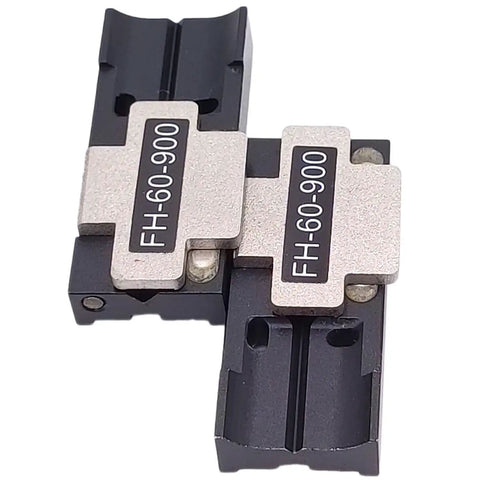 Heavy Duty Fiber Optic Holder Clamp Kit For Fujikura Fusion Splicer Fsm60s Fsm80s Fsm12s Fsm21s Fsm22s 900Um single core clamp pair view.