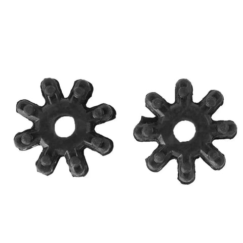 Upgrade Your Ride With This Sweet 30Pc Flexible Steering Coupler Kit Perfect For Hyundai I30 To Rock Smooth Steering And Keep Your Drive Tight Without No Wobbles Or Loose Connections. black rubber steering coupler pair with center hole