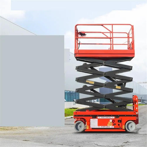 Heavy Duty Electric Scissor Lift Table Powered By No Fuss Hydraulics To Gently Hoist Pallets Up To Four Meters As It Cruises Through Busy Warehouses Without Breaking A Sweat