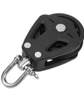 Single Swivel Sailing Block 50mm Stainless Steel Bearing Nylon Wheel Marine Pulley For Boat Rigging And Rope Guidance