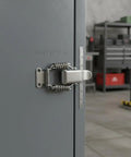 Heavy Duty 304 Stainless Steel Toggle Latch With Double Spring Draw Catch on a cabinet for secure vibration resistant performance