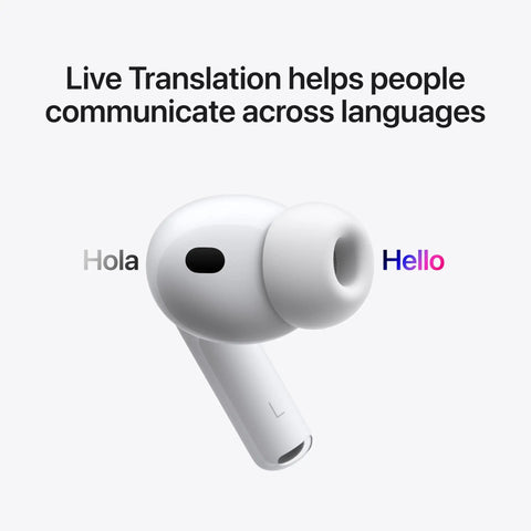 AirPods Pro 3 Wireless Earbuds With Elite Active Noise Cancellation, Immersive Spatial Audio, Live Translation feature shown