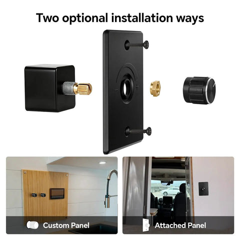 Game Changer 12v Pwm Dimmer Switch For Rvs And Trailers High Side Flicker Free Led Light Control components showing installation options.