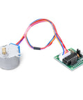 Longruner 28BYJ-48 geared stepper motor with ULN2003 driver board and multi-color wires