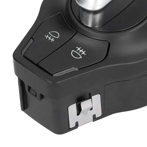 Close-up of Headlight Dimmer Switch And Fog Light Control For S4 S5 B8 Models Replacement OE 8K0941531AS with buttons visible