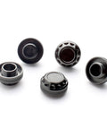 Aluminum Alloy Fishing Reel Cap Replacement For Spinning Reels, Precision Screw Nut Accessory Kit shown in various views