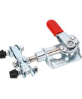 Arrow Storage Case Toggle Clamp Built For Welding And Metalworking with red ergonomic handle in stainless steel