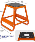 Heavy Duty Center Stand For Dirt Bikes And Powersports With Non Slip Pad Mini Bike Stand And Hoist Table For Dirt Bike Maintenance