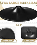 Metal base of Modern Adjustable Counter Height Swivel Bar Stools Set Of 4 With Backrest Faux Leather Upholstery Black For Kitchen Island
