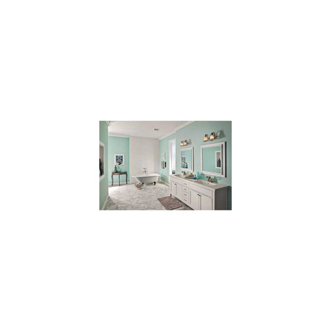 Energy Star Ceiling Vent Fan With 110 CFM And 1.0 Sones Quiet Bathroom Exhaust installed in a modern bathroom.