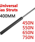 Heavy Duty Gas Struts Pair 400mm 450 To 750N Lift Supports For RV Beds Windows Hoods And Campers Hydraulics Gas Springs Slow Smooth Lift For Caravans Vans Buses And Trucks, 400mm 450N 550N 650N 750N