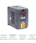 2.2kW CNC Spindle Motor Kit For Router Engraver 110V ER20 High Speed Air Cooled Spindle 0 To 24000 RPM VFD controller