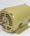 1.5 HP 1725 RPM 145T ODP Dual Voltage Electric Motor 230/460V EM3154T with open drip-proof design, side angle view