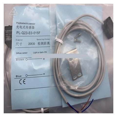 High Sensitivity Photoelectric Switch Sensor With Dead Simple Setup And Rock Solid Performance For Smooth Industrial Automation Featuring Compact Build That Gets The Job Done Without Any Hassle At All, showing sensor components and wiring.