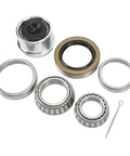 Trailer Wheel Hub Bearing Kit 7-Piece With L68149 L44649 Bearings, 171255TB Seal, Dust Cap, Cotter Pin For 3500 Pound Axles