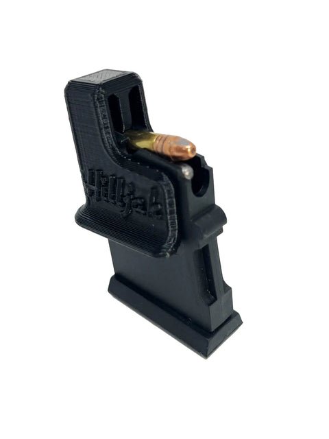 Two Pack Quickie Magazine Loader For CZ And Savage Rifle Magazines, Ergonomic Speed Loader That Saves Fingers, side view