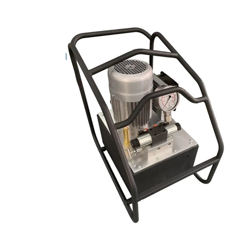 No Nonsense Badass Hydraulic Torque Wrench With 1 Inch Square Drive and complete socket selection in rugged frame.