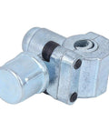 Close-up of Miskall BVP-31 refrigerator piercing valve, metal needle valve with black adjustment knob.