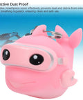 Glow In The Dark Diving Mouthpiece Cover For Night Dives Dust Proof Second Stage Regulator Holder Pink Durable Plastic