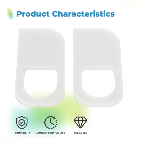 Faucet Seal Kit Replacement For Ultra Slush Machines Two Durable Seals To Stop Leaks And Drips Quick Easy Replacement Parts For Frozen Drink Stations Backup Kit, two white seals