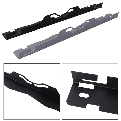Get Your Whip Tracking True With This Heavy Duty Wheel Alignment Tool For Cars And Suvs showing black and gray steel alignment plates.