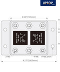 12V Forward And Reverse Relay Module For Tarp Systems, Winch Motors, Hoists, Snow Plows And Lifts, Replaces 5541100 ATP0110