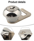 Cam Lock With Quick Clip For Cash Drawers And Metal Cabinets Zinc Alloy Locker Lock With Two Keys showing product details