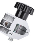 All Purpose Push Pull Force Tester 500N Clamp With Stainless Steel Jaw Clamp Micrometer Fixture For Tensile And Destructive Testing close-up