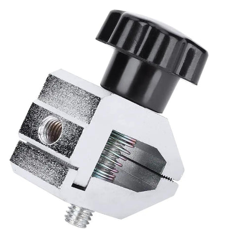 All Purpose Push Pull Force Tester 500N Clamp With Stainless Steel Jaw Clamp Micrometer Fixture For Tensile And Destructive Testing close-up