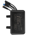 Upgraded Electric Scooter Dashboard Display Panel With Slick Speed Gear And Power Modes Indicators showing wire connections