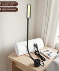 30 LED Sewing Machine Light With Strong Magnetic Base And Fully Flexible Silicone Neck Task Lamp on a wooden table