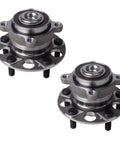 512353 Rear Wheel Hub Bearing Assembly Pair For 2009 2014 Acura TSX And 2008 2012 Honda Accord 5 Lug Bolt On Ready