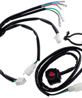 Beefed Up Dirt Bike Wiring Harness Kit With CDI Ignition Coil Spark Plug Kill Switch And Key Switch For Kick Start 50cc To 160cc Quad ATV Go Kart Buggy Ride Ready