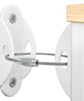 Keep Kids And Pets Safe With This 10 Pack Of Furniture Anchors Heavy Duty Anti Tip Straps That Secure Heavy Furniture Up To 400 Lbs White