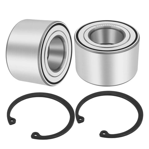 Front Wheel Bearing Kit for Mule PRO DX MX FX UTV 2015-2023 Replaces KAF1000 KAF820 KAF700 Bearings with two bearings and circlips