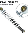 Detail view of 11 Inch Front Shock Kit For Quad ATV Suspension Fits Coolster Taotao 50cc-125cc Go Kart Front Shocks