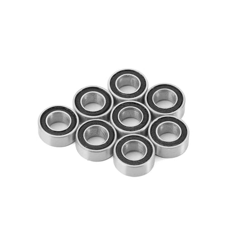 Beefed Up Steel Sealed Bearing Kit For TRX4M 1 By 18 RC Crawler, 22Pcs Black And Grey, Dustproof Precision Bearings