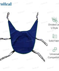 ProHeal Universal Patient Lift Sling Large 62 X 42.5 Inches With Divided Legs for Safe Transfer and Mobility Support, U Style design.