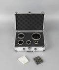 Top Tier Baoblaze Diamond Hole Cutter Kit With M14 Thread Saw Heads For Cutting Tile, Marble, Granite And Concrete Sinks, Plumbers Lines, Faucet Openings Smooth Holes Fast Professional Grade Tool Set in case