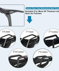 Ultralight Carbon Bike Seat Post 25mm Offset 400mm 30.8Mm Diameter UD Matte 3K Finish with adjustable saddle rails