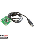 4K 8MP IMX219 Autofocus USB Camera Module With Built In Microphone For Ultra Clear Video And Close Up Focus shown with USB cable